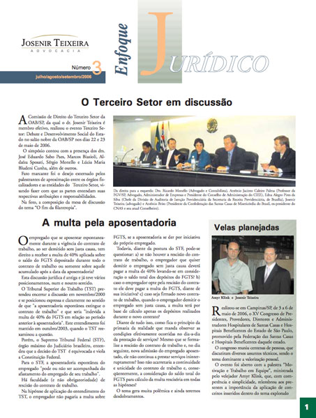 Enfoque Jurídico Josenir Teixeira