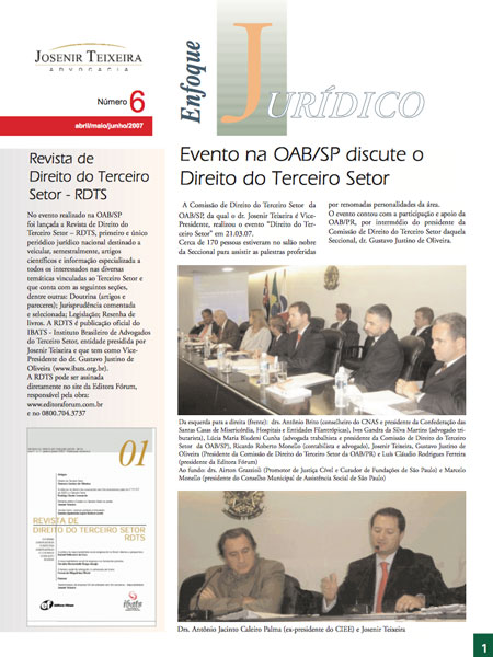 Enfoque Jurídico Josenir Teixeira