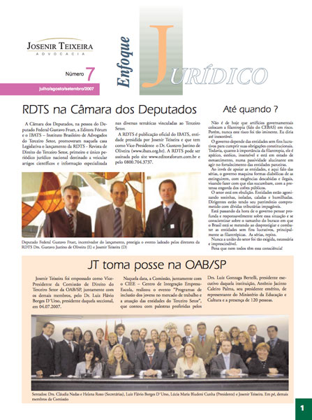Enfoque Jurídico Josenir Teixeira
