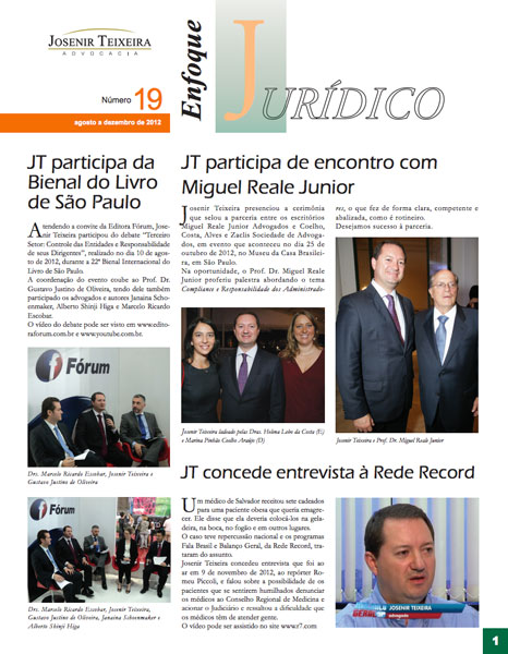 Enfoque Jurídico Josenir Teixeira